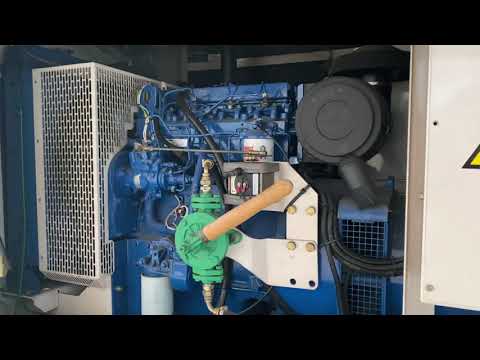 Perkins FG Wilson P60 P1 60 kVA Supersilent Rental XXL tank generatorset stocknr 3988