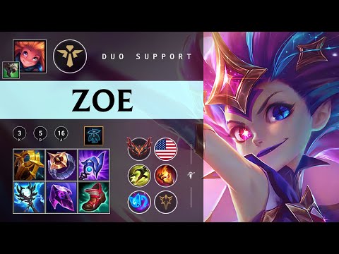 Zoe Support vs Pantheon - NA Grandmaster Patch 26.01