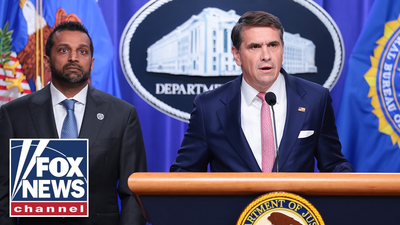 WATCH LIVE: AG Blanche, Director Patel make law enforcement announcement