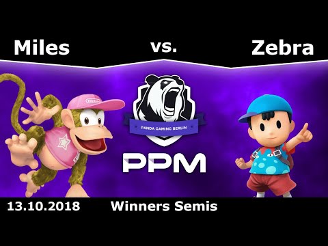 Big PPM X - Miles (Diddy Kong) Vs. Zebra (Ness) - Winners Semis