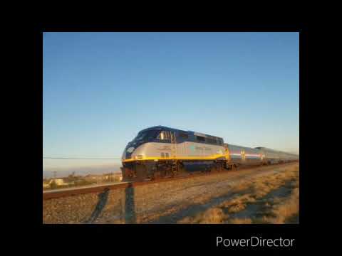 Railfanning MP895 3/18/2020, ft. BNSF, Amtrak, SD70ACe leader, warbonnet, and great horn shows!