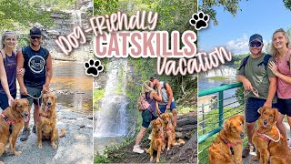 Catskill Mountains, NY for our 15th Anniversary *Dog Friendly Travel Vlog*