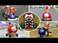 Evolution Of Toad In Mario Kart Games