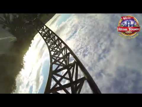Smiler ride Alton towers front seat POV