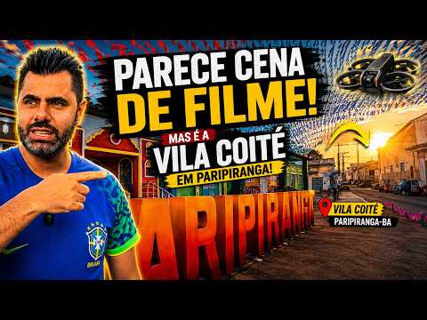 PARECE CENA DE FILME, MAS É A VILA COITÉ EM PARIPIRANGA!