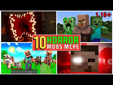 Top 10 Mods To Turn Minecraft Into A Post Apocalyptic Horror Game !