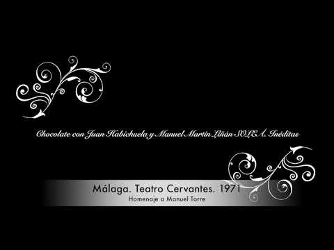 Chocolate con Juan Habichuela y Manuel Martín Liñán SOLEÁ  Inéditas  Málaga 1971
