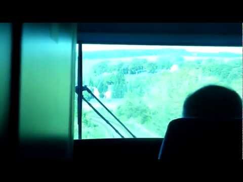 Diesel unit Pesa Link II RegioShark train, presentation onboard ride