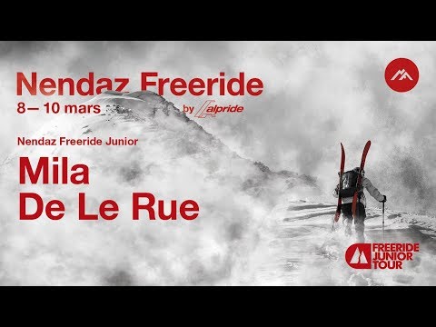 Nendaz Freeride Junior 2019 // Mila De Le Rue