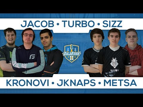 Cob/Turbo/Sizz vs Kro/Knap/Mets (#GoldRush2 Gold-Plated 6Mans)