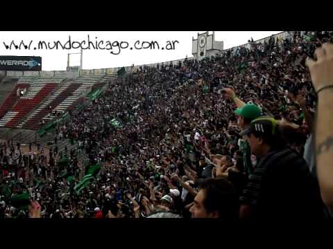 "FIESTA EN LA QUEMA 08/10/12 Huracán 1-1 Nueva Chicago" Barra: Los Pibes de Chicago &bull; Club: Nueva Chicago