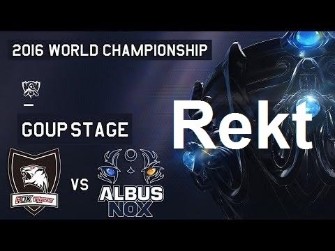 World 2016: Insane game by ANX vs ROX- support view match up!