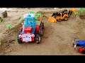 Mini HMT Tractor Trolly Loading And Mini JCB Video