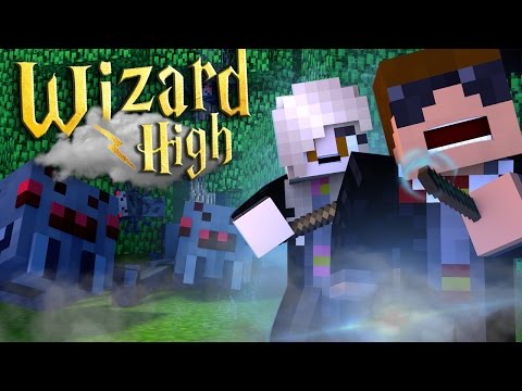 AviatorGaming - ENCHANTED FOREST?! | Minecraft Wizard High | S:1 Ep.2 Minecraft Roleplay