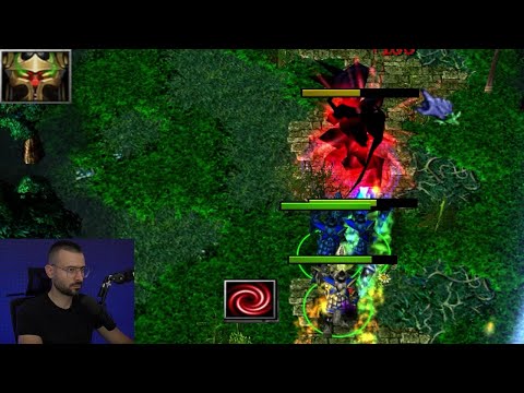 DOTA CHAOS KNIGHT 1v5 GOD MODE (IMPOSSIBLE START = COMEBACK)