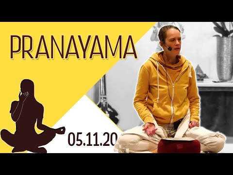 Fortgeschrittenes Pranayama Wechselatmung Kapalabhati mit Chitra 6:00 -  05.11.2020