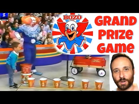 Watching Bozo the Clown Grand Prize Game Clips | Retro TV Nostalgia
