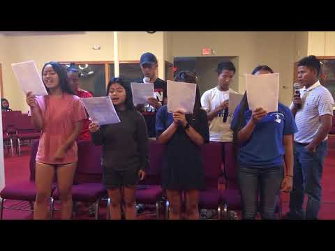 A Hmun Ding Thei Tampi Tlai Uh II practice lio for CBCUSA conference