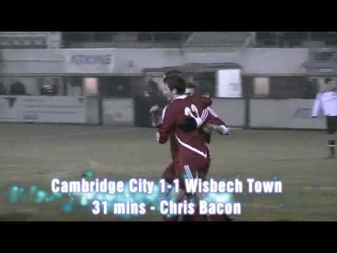 Cambridge City v Wisbech Town - 19/02/13 - Cambs Inv Cup (Wisbech goals only)