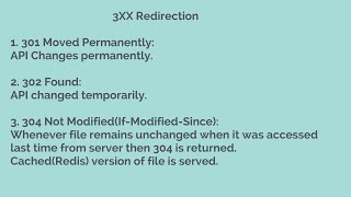 12. 3XX Redirection