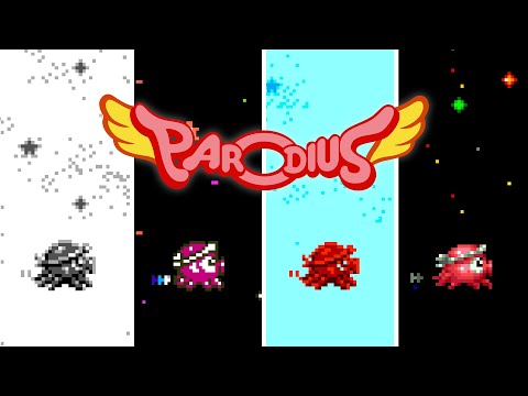 Parodius Da! 🐙 Versions comparison