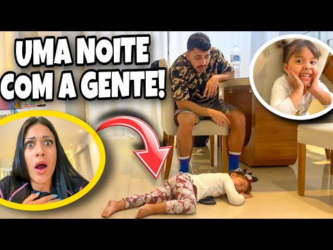 We spent the night with Valentina! *Look at this!*