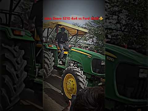 John Deere 5210 4x4 vs Ford 3630⚜️ #punjabi #punjabisong #music #djpunjab