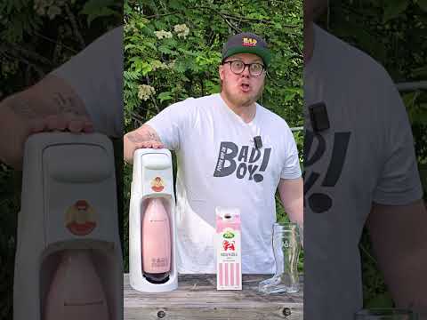 TESTAR KOLSYRA ROSA MJÖLK! 😱#rosamjölk #kolsyra #riktigapontus #sodastream