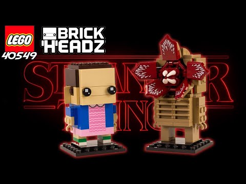 Vidéo LEGO BrickHeadz 40549 : Le Démogorgon et Onze