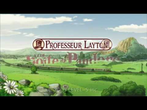 Professeur Layton et la Bo�te de Pandore Nintendo DS