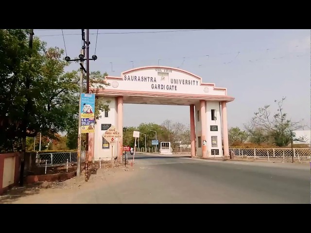 Saurashtra University video #1