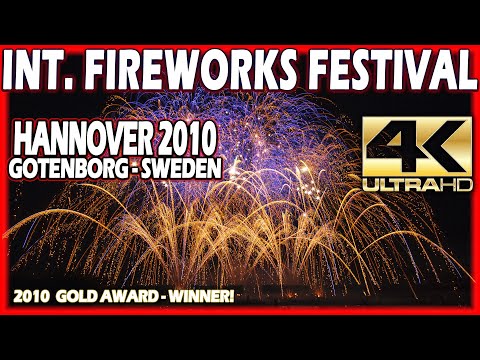 ⁽⁴ᴷ⁾ Int. Fireworks Festival Hannover 2010:  Goteborg \ Sweden - Schweden - Feuerwerk - Vuurwerk