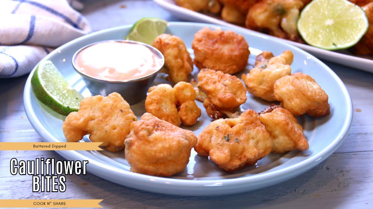 Fried Cauliflower Bites Recipe Cooking Videos