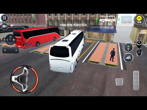 Coach Bus Simulator 2017 #1 - City Bus Driving Android Gameplay