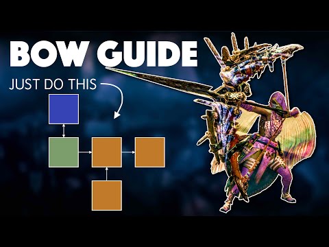 Bow in 3 Levels - Simple Step by Step Guide. mh wilds bow