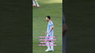 Download lagu Messi being the only calm Argentinian and watching his team ruin Spain's celebration 💔 mp3