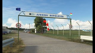 LHUD - Szeged Airport (Hungary) video