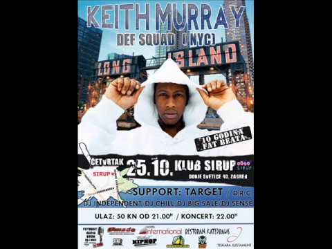 Fat Beat Presents:Keith Murray LIVE @ Sirup (Zagreb) 25.10.2012