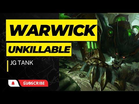 UNKILLABLE TANK WARWICK Jungle CARRY GUIDE