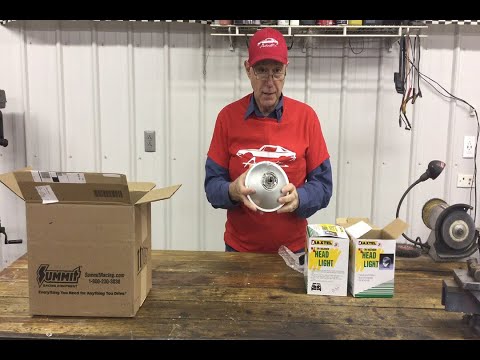 Sealed Beam to H4 Headlight Conversion
