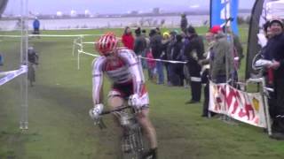 preview picture of video 'Dig In at the Dock Cyclocross Race Bo'Ness 2014'