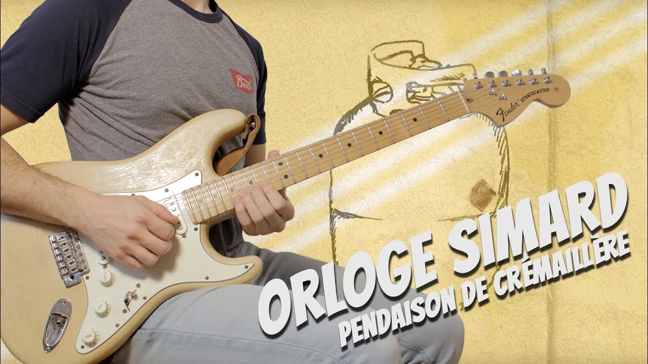 Orloge Simard - Pendaison de crémaillère - Solo de guitare avec partition