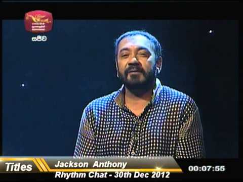 Jackson Anthony  with Ravindra Munasinghe