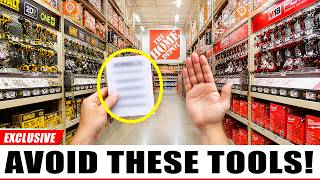 10 Home Depot Tools Beginners Should Avoid in 2026!