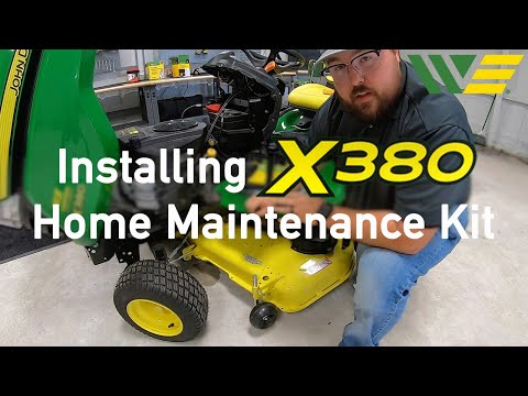 How to Install John Deere X380 Home Maintenance Kit | Oil, Fuel Filter, Air Filter, Spark Plugs