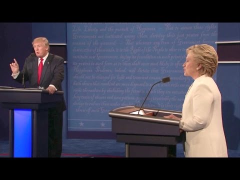 Clinton und Trump lieferten sich beispiellose Wahl-Schlacht