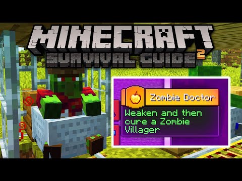 How To Cure Zombie Villagers! ▫ Minecraft Survival Guide (1.18 Tutorial Let's Play) [S2 Ep.30]