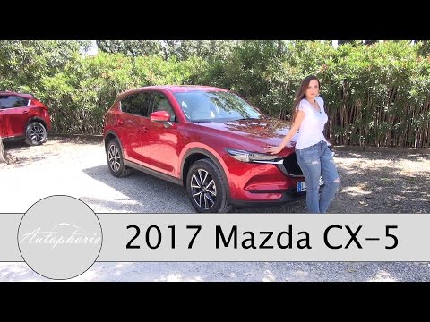 2017 Mazda CX-5 Skyactiv-D 175 AWD Fahrbericht / SUV Topseller mit neuen Technik Tricks - Autophorie