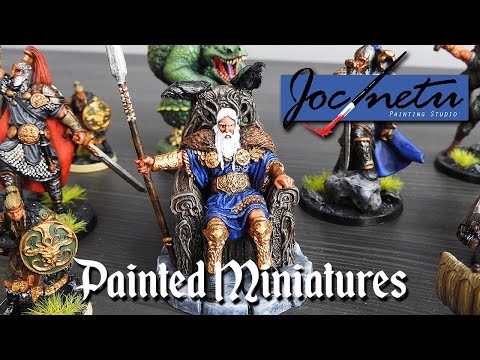 Blood Rage: "Gods of Asgard" painted miniatures