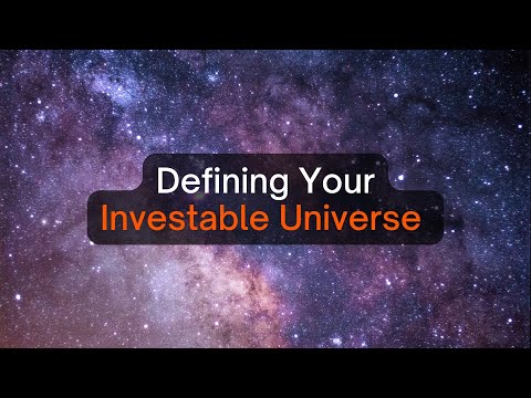 Defining Your Investable Universe